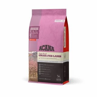 Acana Grass-Fed Lamb - сухий корм з ягням для дорослих собак з чутливим травленням
