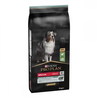 Purina Pro Plan Dog Adult Medium Sensitive Digestion Lamb Сухий корм з ягням для дорослих собак середніх порід із чутливим травленням